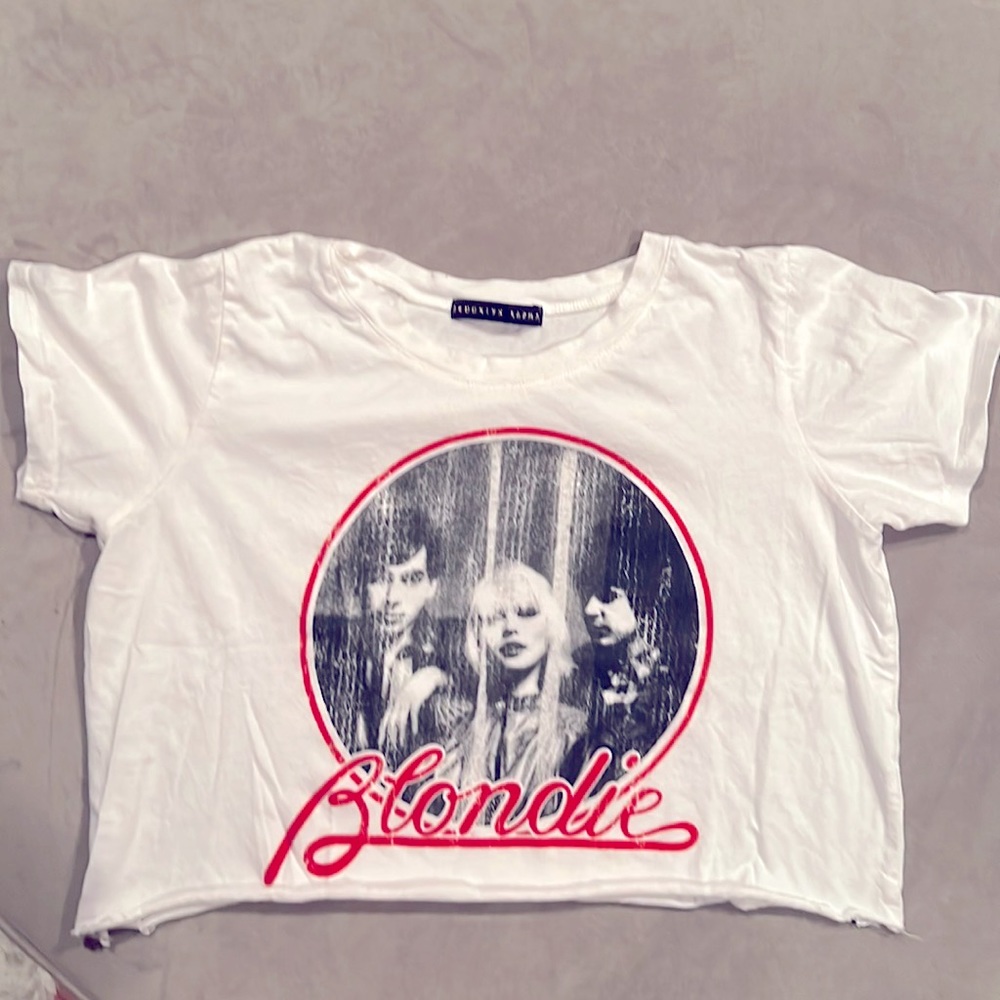 Brooklyn Karma cropped graphic t-shirt